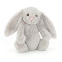 Plüschtier grauer Hase