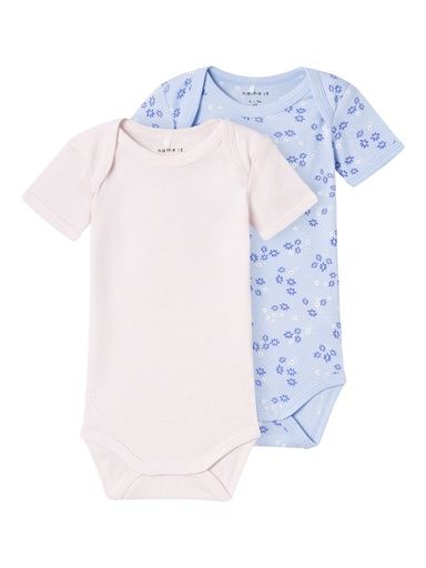 [01-31251.0] 2er-Pack kurzärmlige Babybodies (50)