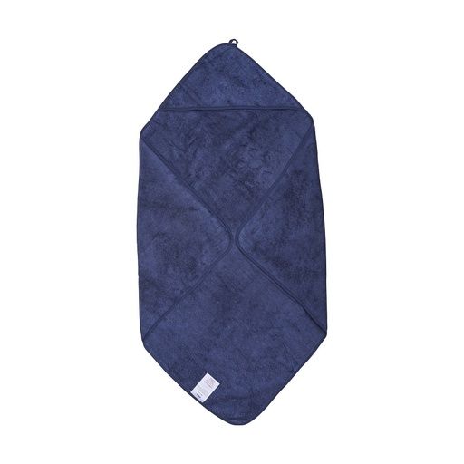 [01-31557.5] Badetuch Mit Kapuze (Dunkelblau)