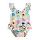 Mädchen Badekleid Baby UV Schutz