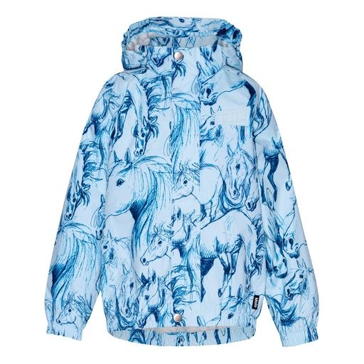 [01-31788.0] Kinder-Regenjacke mit Allover-Print (Blau, 98-104)