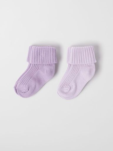 [01-31931.2] 2-er Pack Baby Söckchen (Lavendel, 19)
