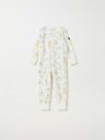 Babypyjama Strampler mit Wolken-Print