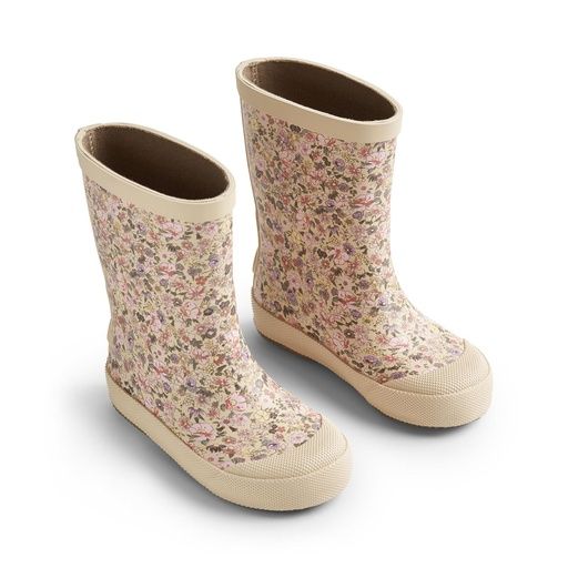 [01-32050.12] Gummistiefel bedruckt aus Naturkautschuk (Creme, 23)