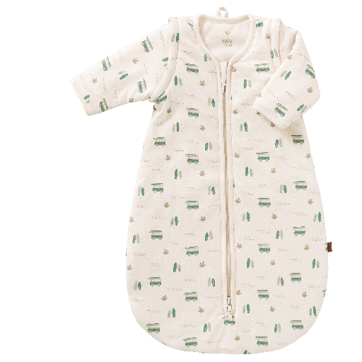 [01-28965.6] Sleeping Bag 90 W Zippable Sleeves  (Grün)