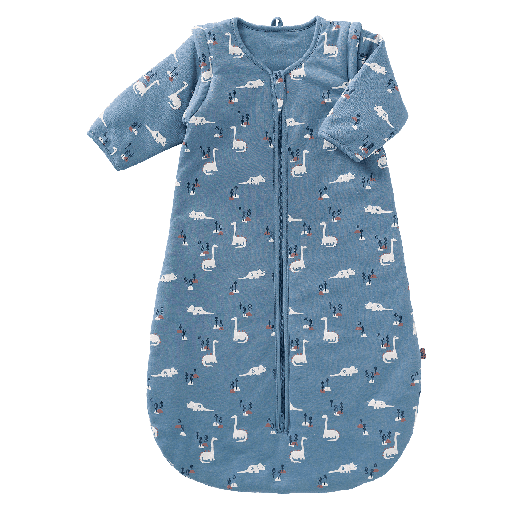 [01-28965.8] Sleeping Bag 90 W Zippable Sleeves  (Karibikblau)
