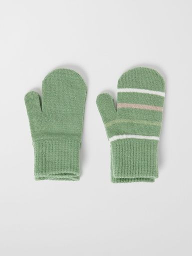 [01-32072.3] Gestrickte Fäustlinge 2er-Pack (Grün)