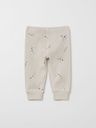Gerippte Baby Hose aus Lyocell Blumenzweigen