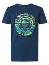 T-Shirt Brust-Print Jungen