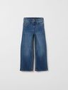 Mädchenjeans weit hoher Bund