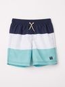 Jungen-Badeshorts Colorblock