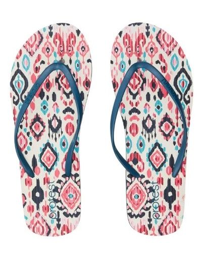 [01-32983.10] Flip Flops gemustert (Creme, 37)