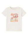 Mädchen-T-Shirt Palmen-Aufdruck