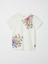 Mädchen T-Shirt Blumenprint