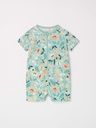 Kurzer Baby-Strampler Pyjama Bio-Baumwolle