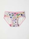 Mädchen-Slip Bio-Baumwolle Blumenprint