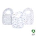 3-Pack Lätchen Biobaumwolle OCEANIC