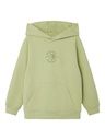 Weiter Jungen-Hoodie einfarbig