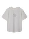 Weites Jungen-T-Shirt mit Aufdruck