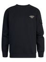 Jungen Sweatshirt mit kleinem Brustprint