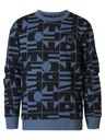 Knaben Sweatshirt Allover-Print
