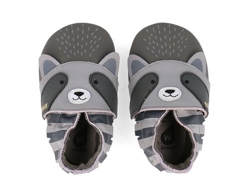 [01-33467.0] Leder-Babyfinkli Waschbär (S)