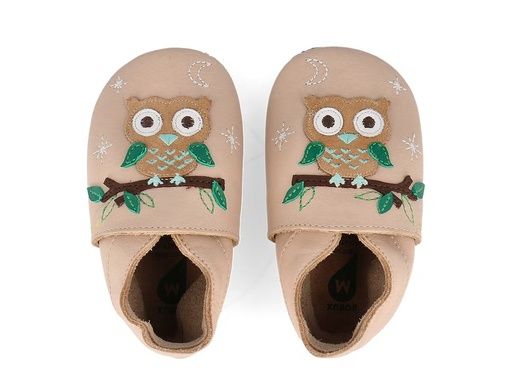 [01-33472.0] Leder-Babyfinkli Nachteule (S)