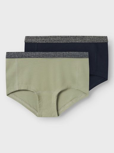 [01-33577.1] 2-Pack Unterhosen Girls-Kids (Hellgrün, 122-128)