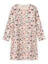 Nachthemd mit Blumen Muster