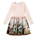 Mädchen Langarmkleid mit Pegasus