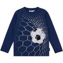 Knaben Langarmshirt Fussball-Aufdruck