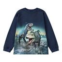 Jungen Langarmshirt Dino-Fotodruck
