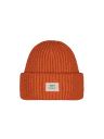 Basalth einfarbiges Knaben-Beanie mit Umschlag