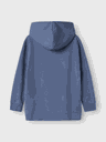Sweatshirt lang mit Kapuze