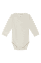 Weiches Langarm-Body Oekotex-Wolle