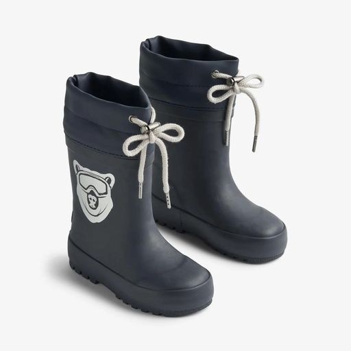 [01-34250.10] Gummistiefel gefüttert aus Naturkautschuk (Dunkelblau, 28)