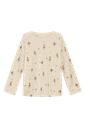 Wolle-Bambus Langarmshirt Ballerinas