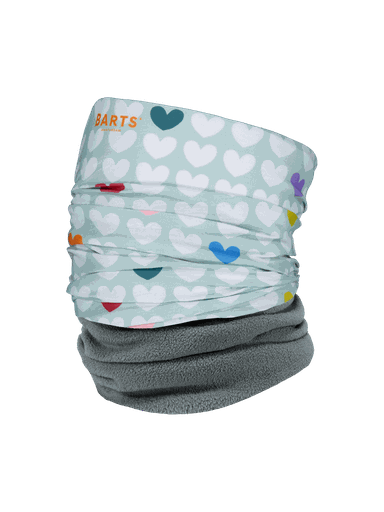 [01-34429.1] Multifunktionaler Schlauchschal mit Herzen (Mint)