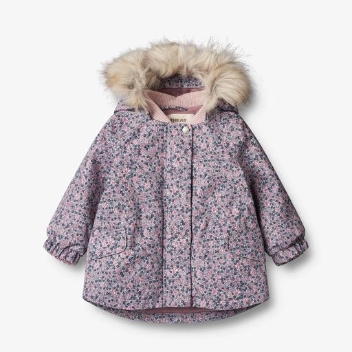 [01-34460.0] Wasserdichte Baby Winterjacke geblümt (80)