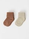 2-Pack Baby-Socken Bio-Baumwolle