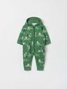 Baby-Overall mit Kapuze Wolf-Print