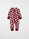 Baby-Weihnachts-Pyjama mit Herzen
