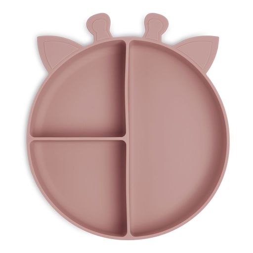 [01-34668.1] Kinder-Essteller aus Silikon (Rosa)