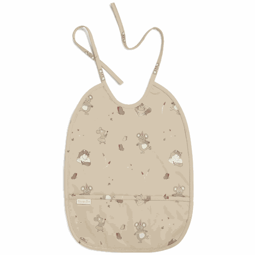 [01-34670.0] Plastifiziertes Lätzchen (Beige)