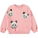 Mädchen-Sweatshirt mit Panda-Print