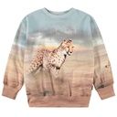 Jungen Sweatshirt mit Gepard-Print