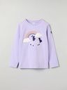 Mädchen-Langarmshirt mit Einhornmotiv