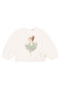 Mädchen Langarmshirt mit Ballerina