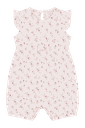 Kurzes Bambus Baby-Pyjama geblümt