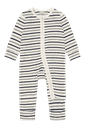 Gestreiftes Langarm-Baby-Pyjama